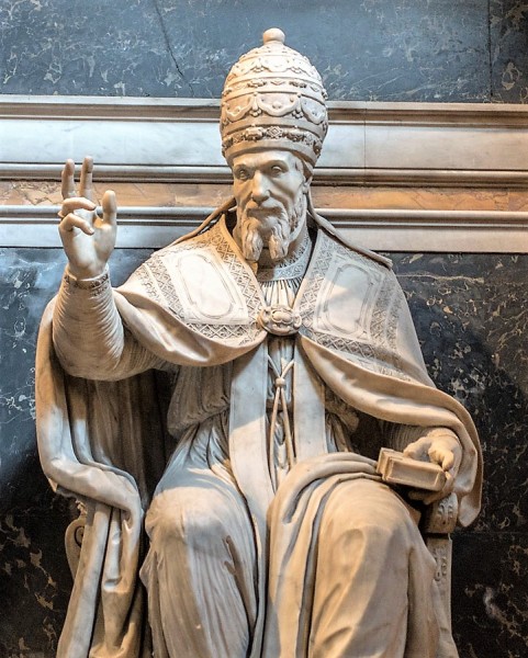 Tombstone monument of Pope Urban VII, Cappella dell’Annunziata, Basilica of Santa Maria sopra Minerva