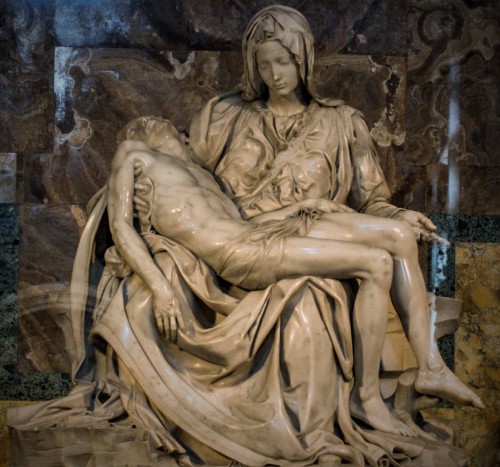 Pieta, Michał Anioł, bazylika San Pietro in Vaticano