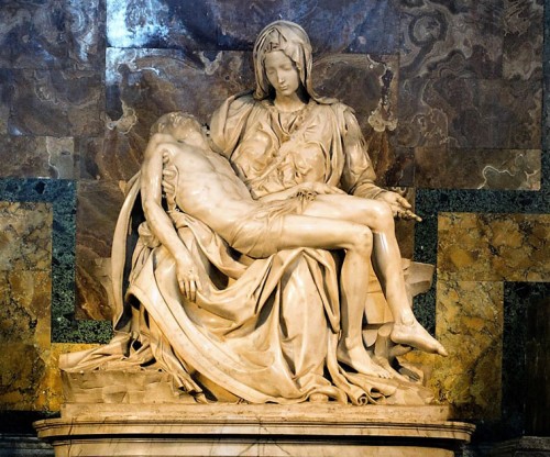 Pieta, Michał Anioł, bazylika San Pietro in Vaticano