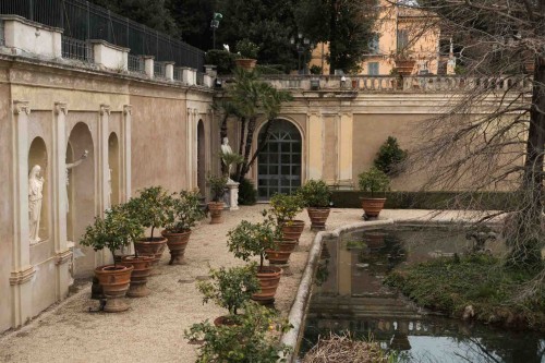 Lower garden in Casino di Villa Doria Pamphilj