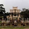 Casino di Villa Doria Pamphilj, fountain on the axis of the façade