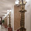 Teatro dell'Opera di Roma, lamps in the theatre foyer