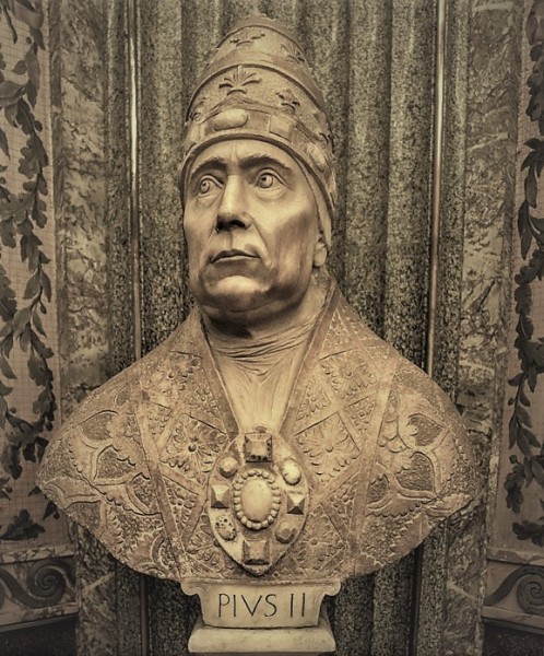 Bust of Pope Pius II, Musei Vaticani