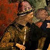 Alleged portrait of Cesare Borgia, fragment, frescos by Pinturicchio, Borgia Apartments, Apostolic Palace