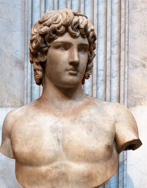 Bust of Antinous, Musei Vaticani