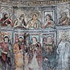 Frescos in the apse of the temple of Hercules (the former Church of San Stefano)