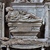 Tombstone monument of Giovanni Michiel and Antonio Orso, fragment, Jacopo Sansovino, Church of San Marcello