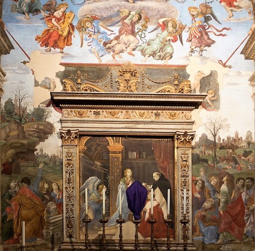 Carafa Chapel, The Annunciation and Assumption of the Virgin Mary, Basilica of Santa Maria sopra Minerva