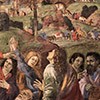 Kaplica Carafy, apostołowie przy grobie Marii (detal), Filippino Lippi, bazylika Santa Maria sopra Minerva