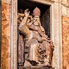 Carafa Chapel, Funerary monument of Pope Paul IV from the Carafa family, Basilica of Santa Maria sopra Minerva