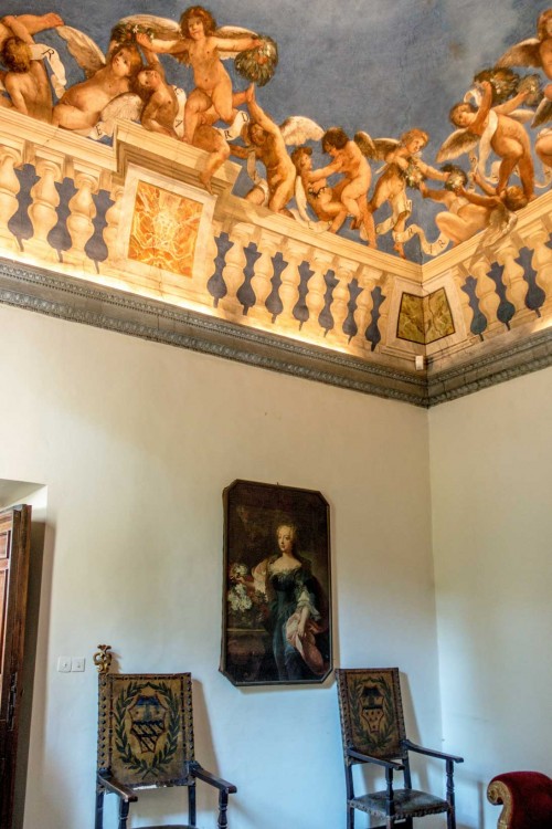 Casino Ludovisi, strop dawnej biblioteki, Giovanni L. Valesio