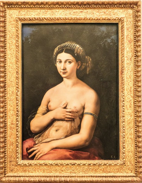 Raphael, La Fornarina, Galleria Nazionale d'Arte Antica, Palazzo Barberini