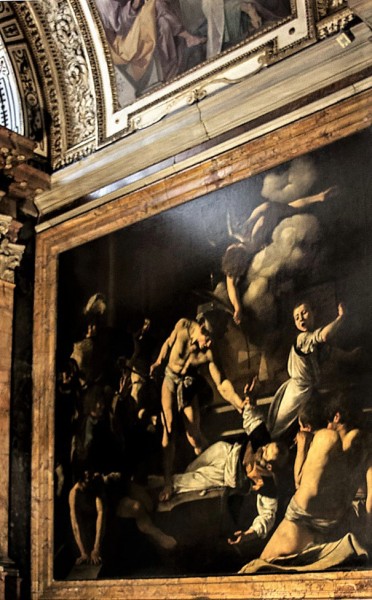 The Martyrdom of St. Matthew, Caravaggio, Church of San Luigi dei Francesi