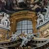 Francesco Cavallini, sculpture decorations of the main altar, Basilica of San Carlo al  Corso