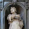 Francesco Cavallini, statue of St. Stephen in the ambulatory, Basilica of San Carlo al Corso