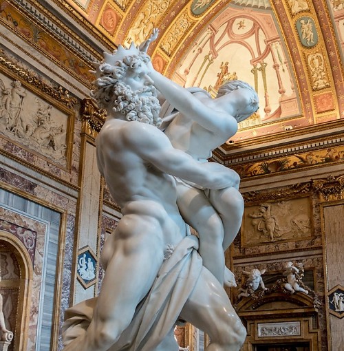 Porwanie Prozerpiny, Gian Lorenzo Bernini, Galleria Borghese