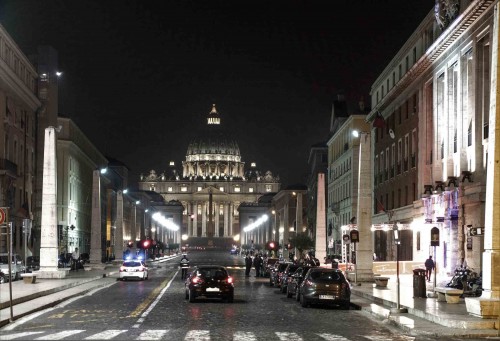 Via della Conciliazione according to the design of Marcello Piacentini