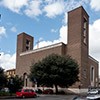 Marcello Piacentini, Basilica of San Cuore di Cristo Re, church façade