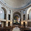 Marcello Piacentini, interior of University chapel La Divina Sapienza, Città Universitaria