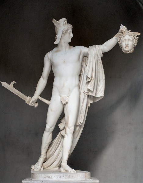 Perseusz z głową Meduzy, Antonio Canova, Musei Vaticani