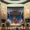 Church of San Cuore di Cristo Re, Marcello Piacentini, Christ the Judge – fresco in the church apse