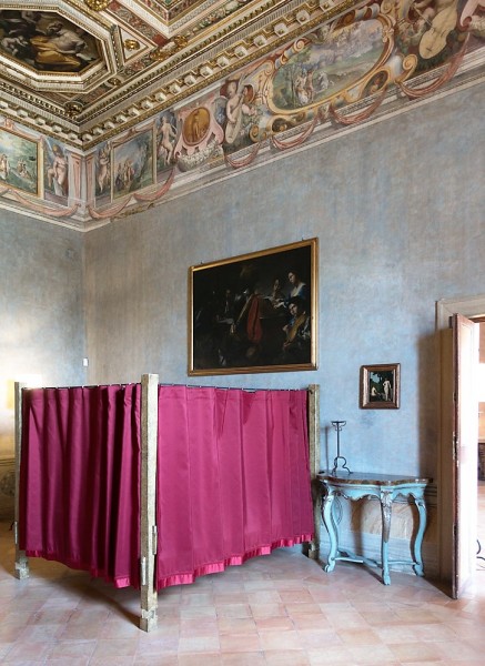 Villa Medici, casino - Sala delle Muse