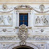 Villa Medici, decorations of the garden façade