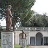 Villa Medici, sculpture decorations in the gardens