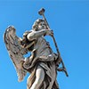 Bridge of the Holy Angel (Ponte Sant'Angelo), Angel with the Sponge, Antonio Giorgetti