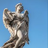 Bridge of the Holy Angel (Ponte Sant'Angelo), Angel with the Superscription, Giulio Cartari