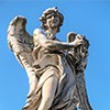 Bridge of the Holy Angel (Ponte Sant'Angelo), Angel with the Crown of Thorns, Paolo Naldini