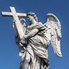 Bridge of the Holy Angel (Ponte Sant'Angelo), Angel with the Cross, Ercole Ferrata