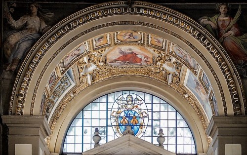 Church of Santa Bibiana, frescos in the apse of the church, Agostino Ciampelli