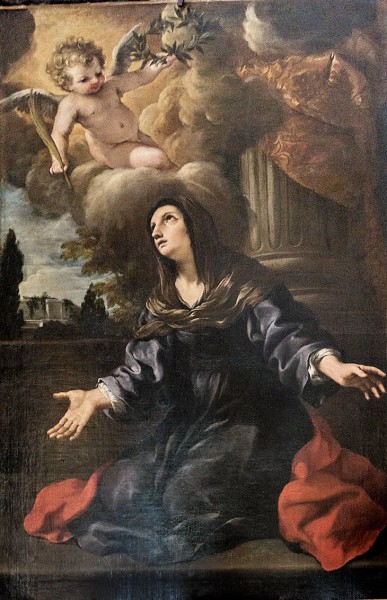 Kościół Santa Bibiana, Św. Dafroza, Pietro da Cortona