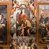 Series of paintings devoted to the martyrdom of St. Bibiana, the Church of Santa Bibiana