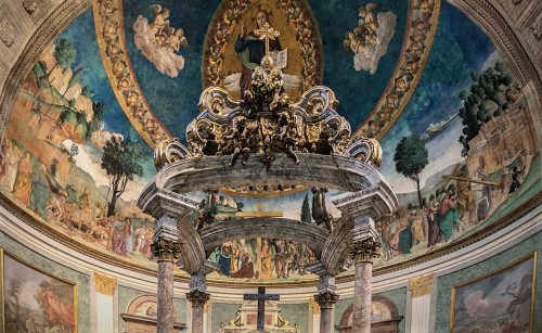 Legend of the True Cross, Antoniazzo Romano, Basilica of Santa Croce in Gerusalemme