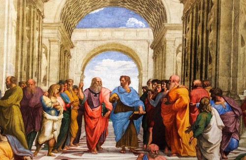 The School of Athens, Raphael, papal apartments, Apostolic Palace