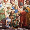 The School of Athens, fragment, Donato Bramante as Euclid, Raphael, Apostolic Palace