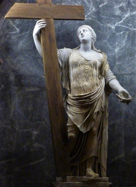 Statue of St. Helena, Chapel of St. Helena, Basilica of Santa Croce in Gerusalemme