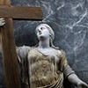 Statue of St. Helena, fragment,  Chapel of St. Helena, Basilica of Santa Croce in Gerusalemme