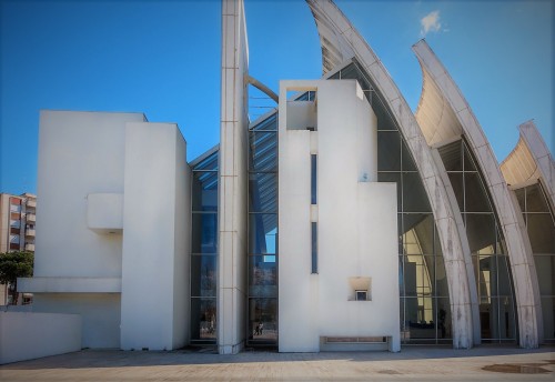 Tor Tre Teste, Church of San Dio Padre Misericordioso, Richard Meier