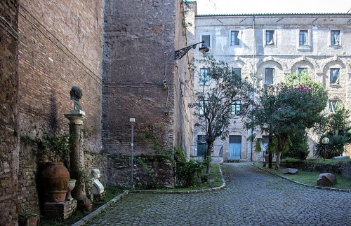 Church of Santa Balbina, old remains of the monastery