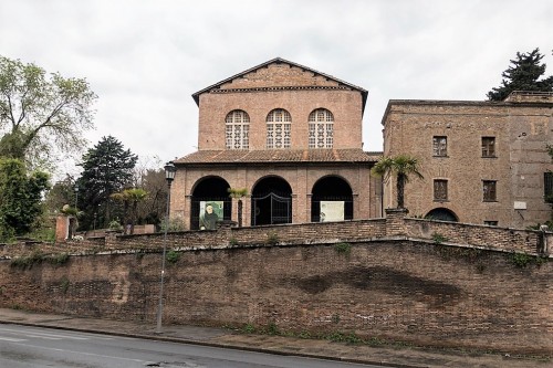 Façade of the Church of Santa Balbina