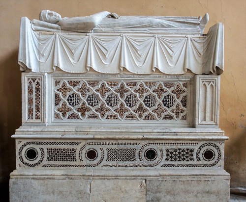 Church of Santa Balbina, tombstone of Stefano de Surdis