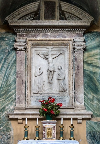 Church of Santa Balbina, The Crucifixion with Our Lady and St. John