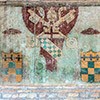 Church of Santa Balbina, coat of arms of Pope Innocent VIII in the church vestibule