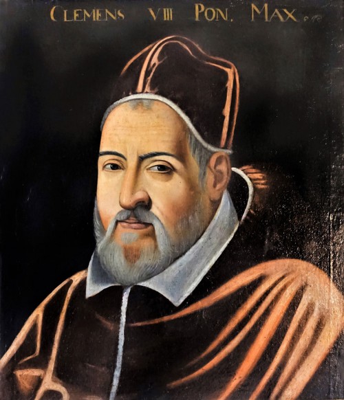 Portrait of Pope Clement VIII, Crisofano dell’Atlissimo, approx. 1600, Palazzo Colonna