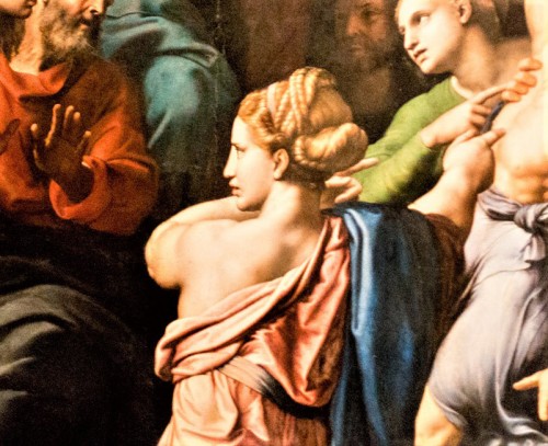 Przemienienie Pańskie, fragment, Rafael, Musei Vaticani