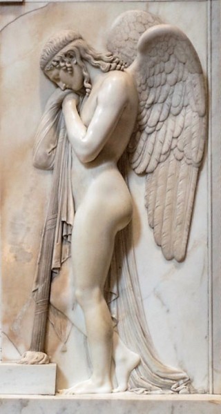 Funerary Monument of the Stuarts, fragment, Antonio Canova, Basilica of San Pietro in Vaticano