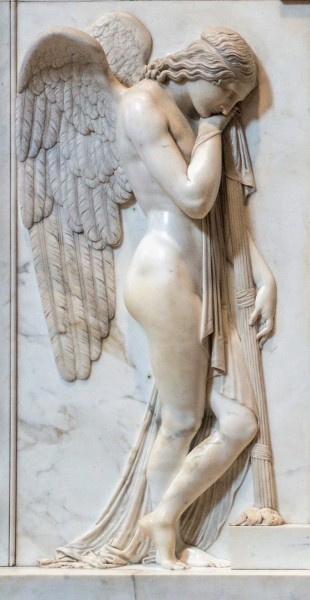 Funerary Monument of the Stuarts, fragment, Antonio Canova, Basilica of San Pietro in Vaticano